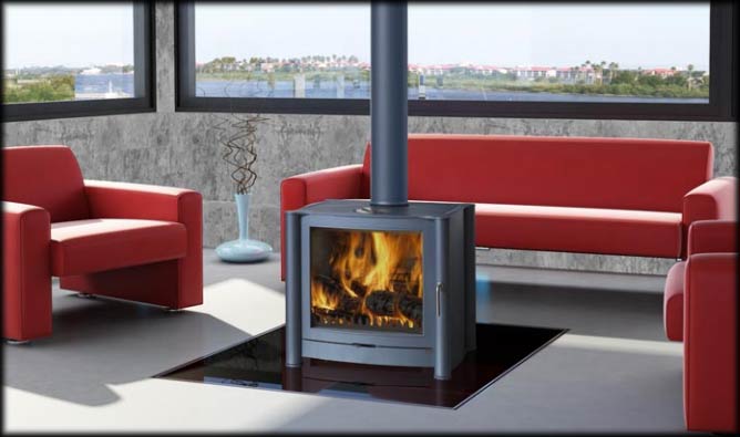 The Belfast Wood Burning Stove With Double Doors