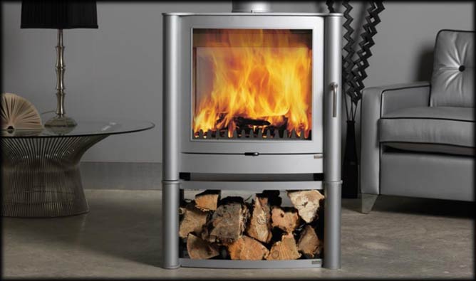 The Manchester Wood Burning Stove With Double Doors