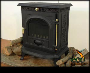 The Monda - Wood Burner ECO014 - Cast Iron Wood Stove The Monda - Wood Burner ECO014 - Cast Iron Wood Stove
