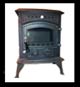 The Cordoba - Wood burning stove with back boiler