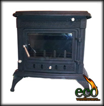 The Seville - Wood burning stove with back boiler ECO043B